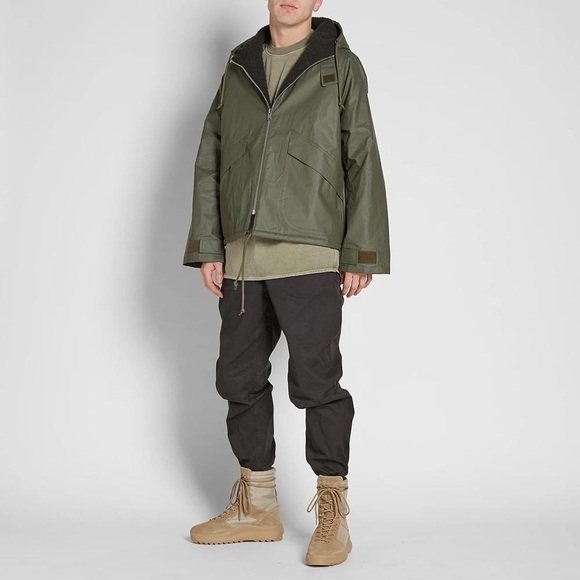 Yeezy military camo camouflage jacket coat parka
Season 3 waxed anorak - Picture 2 of 11